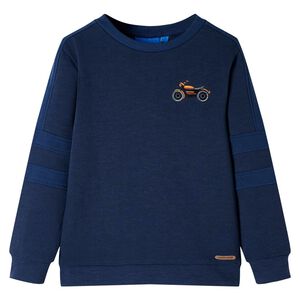 Kids' Sweatshirt Navy Melange 92
