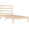 vidaXL Bed Frame without Mattress 90x200 cm Solid Wood Pine