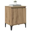 vidaXL Bedside Cabinet Artisan Oak 40 x 30 x 50 cm Engineered Wood