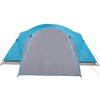 vidaXL Family Tent Crossvent 8-Person Blue Waterproof
