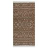 vidaXL Rug Beige and Blue 100x200 cm Cotton