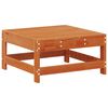 vidaXL Garden Lounge Set 10 pcs Wax Brown Solid Pine Wood