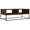 vidaXL Coffee Table Brown Oak 100x51x40 cm Engineered Wood