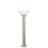 vidaXL Bollard Light with Sensor 80 cm Stainless Steel IP44