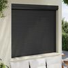 vidaXL Roller Shutter Aluminium 160x150 cm Anthracite