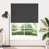 vidaXL Roller blind blackout 164.4x230 cm Fabric Width 160 cm black