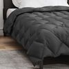 vidaXL Winter Duvet Anthracite 220 x 155 cm Microfiber