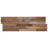 vidaXL Wall Panel 10 pcs Natural 56 x 18 x 2 cm Solid Teak wood