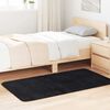 vidaXL Shaggy Rug High Pile NAVARRA Black 80x150 cm Polyester