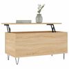vidaXL Coffee Table Sonoma Oak 90x44.5x45 cm Engineered Wood