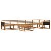 vidaXL Outdoor Sofa Set 7 pcs Natural Solid Acacia Wood