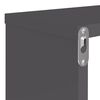 vidaXL Wall Cube Shelf 4 pcs Grey 80x15x26.5 cm Engineered Wood