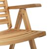vidaXL Garden Chairs 2 pcs Brown 52 x 64.5 x 108 cm Solid Acacia wood