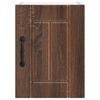 vidaXL Kitchen Cabinet 2 pcs Brown Oak 30 x 31 x 40 cm Engineered Wood