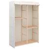 vidaXL Wardrobe | White | Solid fir wood | 110x40x170 cm | Wardrobe