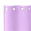 vidaXL Blackout Curtains with Rings 2 pcs Purple 245 x 140 cm