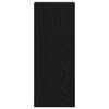 vidaXL TV Wall Cabinet Black Oak 40.5 x 30 x 102 cm Engineered Wood