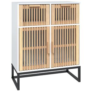 vidaXL Sideboard White 60x30x75 cm Engineered Wood
