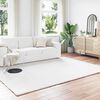vidaXL Faux Rabbit Fur Rug Olite White 240 x 340 cm Polyester