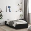 vidaXL Bed Frame with Drawers without Mattress Black 90x190 cm Single