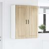 vidaXL Kitchen Cabinet Sonoma Oak 80 x 31 x 100 cm Engineered Wood