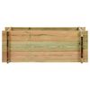 vidaXL Garden Raised Vegetable Bed Impregnated Pinewood 80 cm