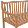 vidaXL Garden Corner Bench 202x202x90 cm Solid Teak