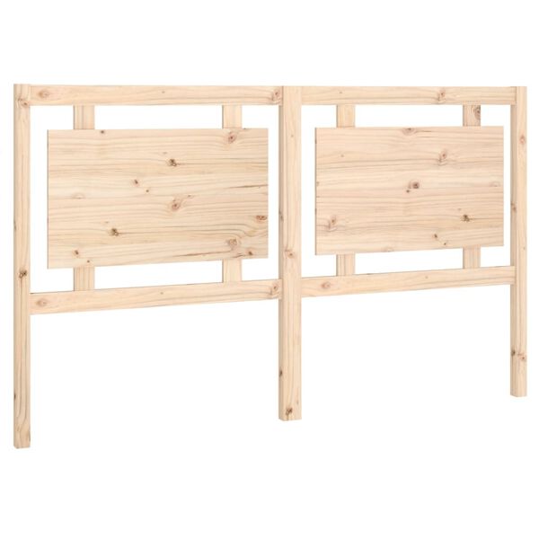 vidaXL Bed Headboard 165.5x4x100 cm Solid Pine Wood