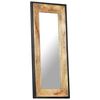 vidaXL Mirror 110x50 cm Solid Mango Wood