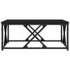 vidaXL Coffee Table Black 70x70x30 cm Engineered Wood