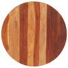 vidaXL Table Top Solid Wood Acacia Round 25-27 mm 70 cm