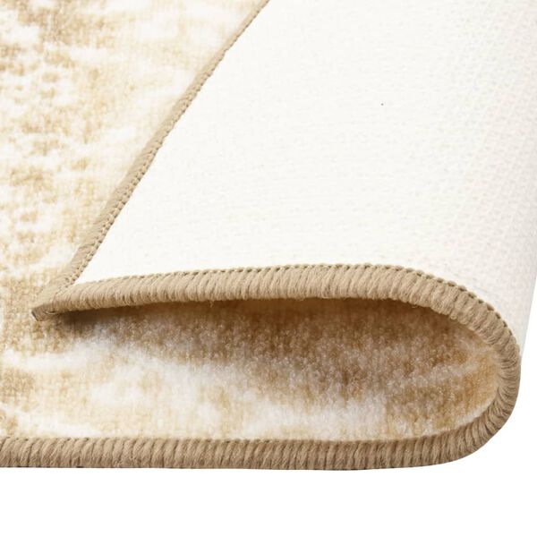 vidaXL Carpet Runner Gold 80x300 cm