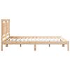 vidaXL Extra Long Bed Frame without Mattress&nbsp;140x210 cm Solid Wood