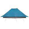 vidaXL Family Tent Folding with Roof Blue and Grey 660 x 456 x 200 cm