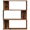 vidaXL Book Cabinet Old Wood 80x24x96 cm Engineered Wood