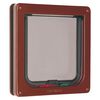 CAT MATE 4-way Lockable Cat Door Brown