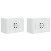 vidaXL Dishwasher Panel Kalmar 2 pcs White 60 x 31 x 40 cm