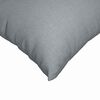 vidaXL Sofa Pillows 2 pcs Light Grey 80 x 80 cm Fabric