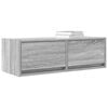 vidaXL TV Cabinets 2 pcs Grey Sonoma 80x31x25.5 cm Engineered Wood
