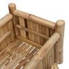 vidaXL Garden Planter with Holder Natural 100 x 38 x 74 cm Bamboo