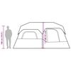 vidaXL Family Tent with LED 9-Person Light Blue Quick Release
