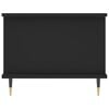 vidaXL Coffee Table Black 90x50x40 cm Engineered Wood