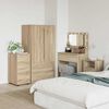 vidaXL Storage Cabinet Sonoma Oak 40 x 48 x 81 cm Engineered Wood