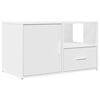 vidaXL Corner Cabinet White 200x40x45 cm Engineered Wood