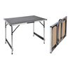 HI Folding Table 100x60x94 cm Aluminium