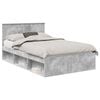 vidaXL Bed Frame with Headboard Concerte 120 x 190 cm Solid Pine Wood