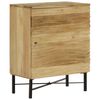 vidaXL Sideboard Solid Mango Wood 60x35x75 cm