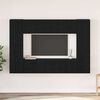vidaXL TV Cabinet Set Wall-mounted Black Oak Engineered Wood