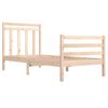 vidaXL Bed Frame without Mattress 90x200 cm Solid Wood