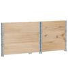 vidaXL Pallet Collars 3 pcs 80x60 cm Solid Wood Pine